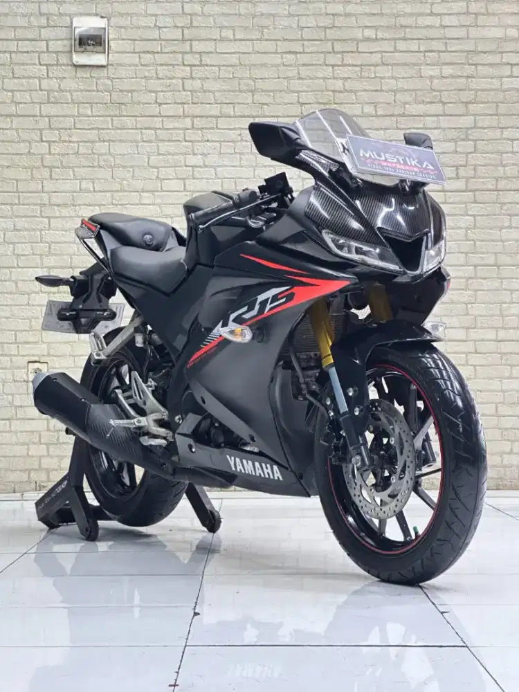 READY‼️ YAMAHA R15 V3 TH 2019 HITAM DOFF MULUS NOPOL N KOTA