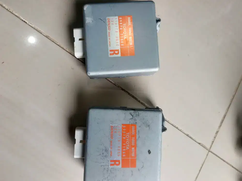 Driver Turbo motor hilux dan fortuner dan inova diesel