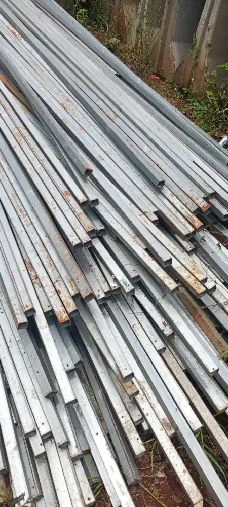 Holow galvanis 4x4 panjang 6 mtr