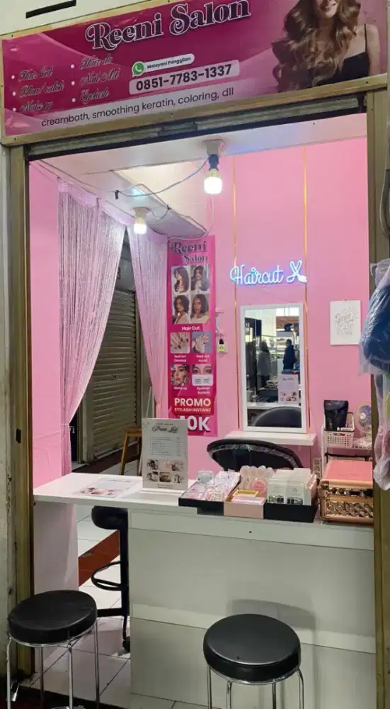 Dibutuhkan kapster asisten salon rambut di Lembang Bandung Barat