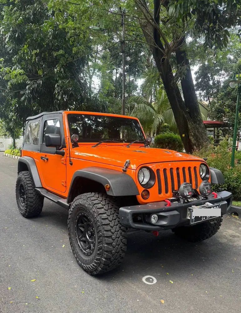 Jeep Rubicon 3.6 Pentastar 2013 Orange 2014 Jeep 2012 dijual Cepet Bu