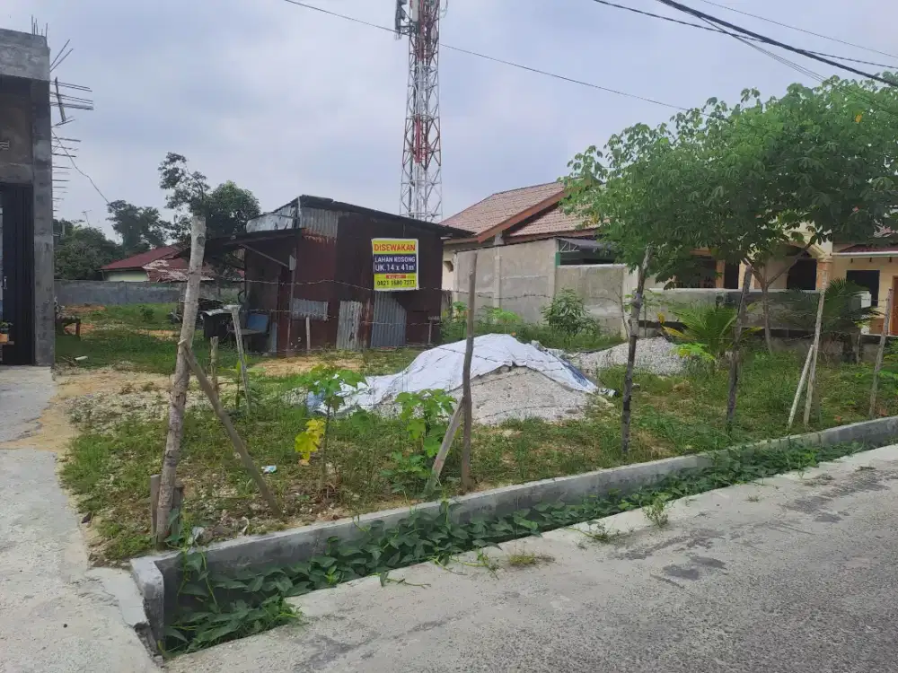 TANAH SIAP BANGUN SHM - LOKASI JALAN SANKI 1 MARPOYAN DAMAI PEKANBARU