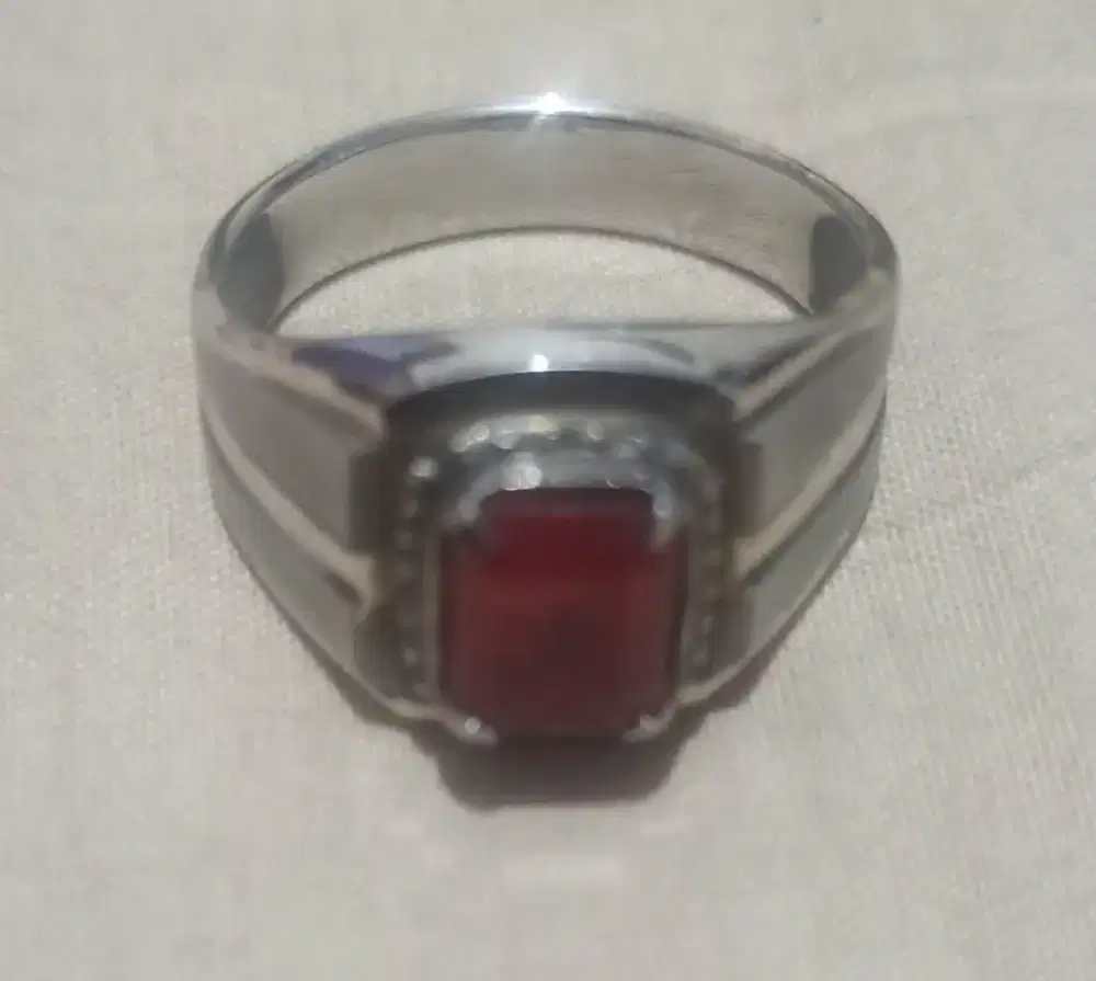 CINCIN Natrural Ruby (Corundum) + MEMO