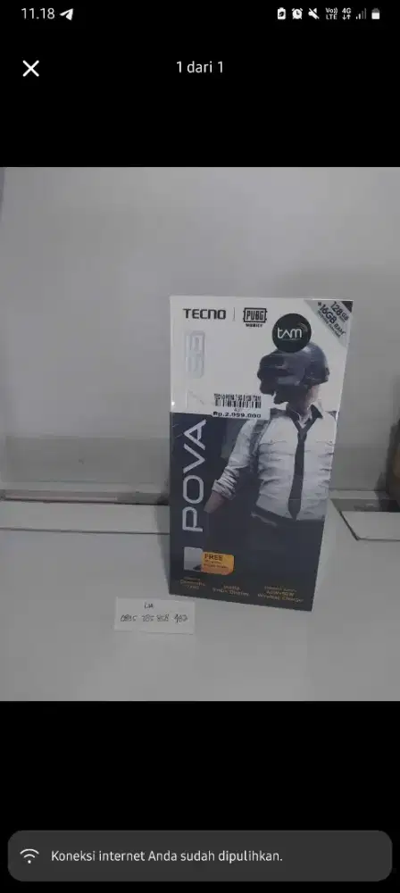 TECNO POVA 7 5G 8/128 | ATLANTIS DAHSYAT