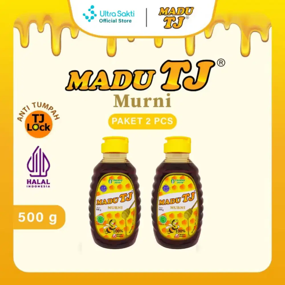 Paket 2 Madu TJ Murni @500 gr