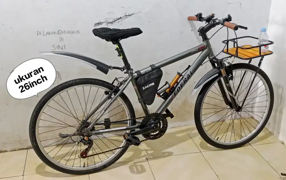 Sepeda santai frame polygon ukuran 26inch