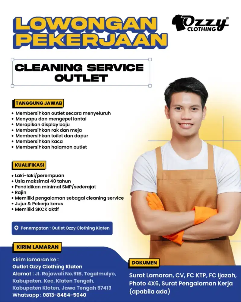 Cleaning Service Part Time
