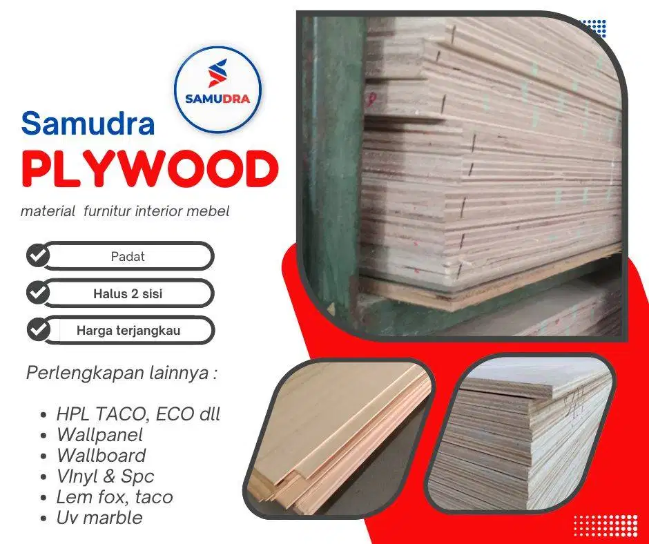 jual triplek / multiplek / plywood semi meranti 15mm halus