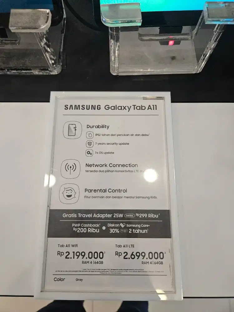 Samsung Tab A11 FREE ADAPTER