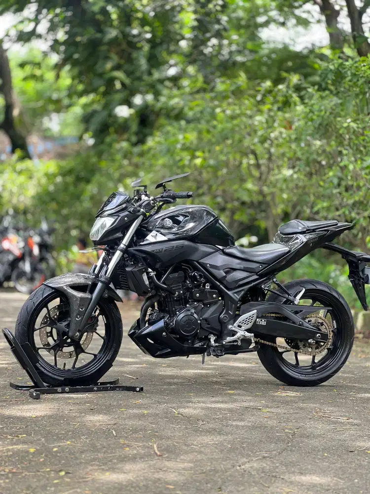 YAMAHA MT25 OLD 2018 BLACK KM RENDAH PAJAK HIDUP SIAP RIDING