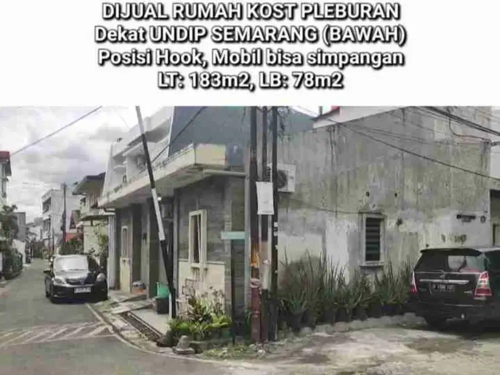DIJUAL RUMAH KOST PLEBURAN SEMARANG. JUAL CEPAT (BU), DEKAT UNDIP SEMARANG