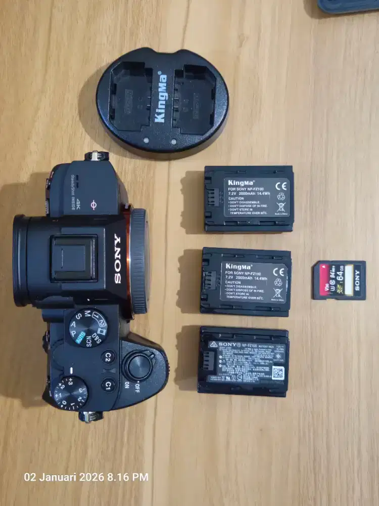 Sony A7 iii Sony A73 Sony A7 Mark iii SC 36K Banyak Bonus