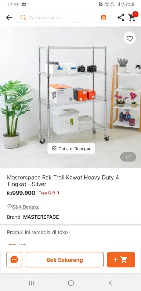 Rak Serbaguna Stainless