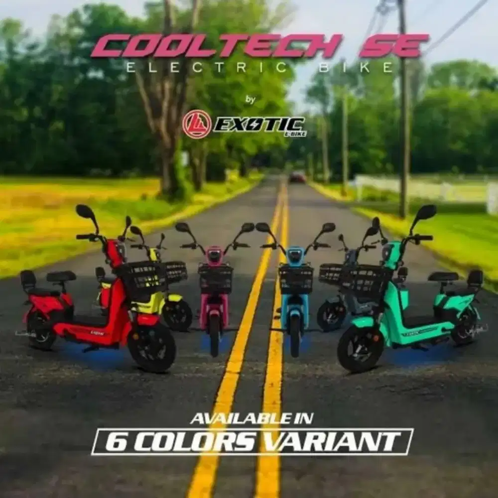SEPEDA LISTRIK EXOTIC COOLTECH SE