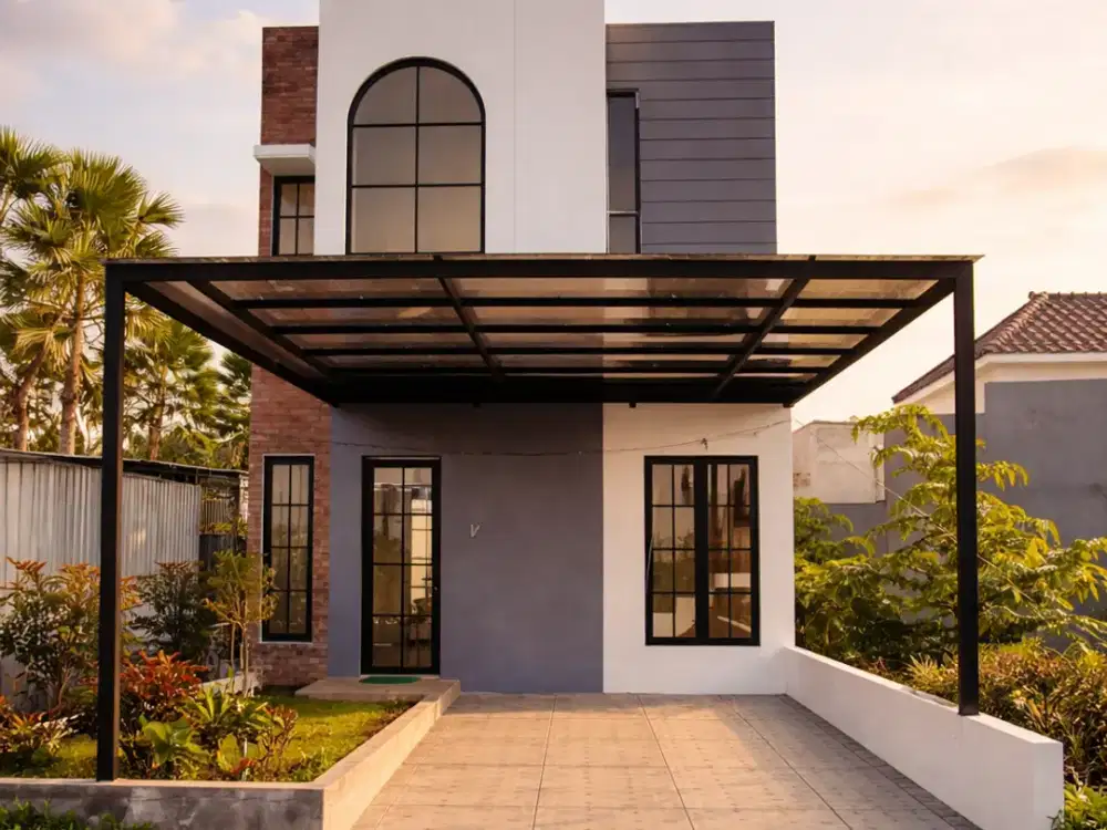 Hunian Modern 2 Lantai Malang – Cluster Satu Deret Eksklusif dengan Pemandangan Terbuka