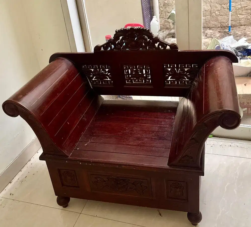 JUAL KURSI KAYU JATI MURAH MERIAH