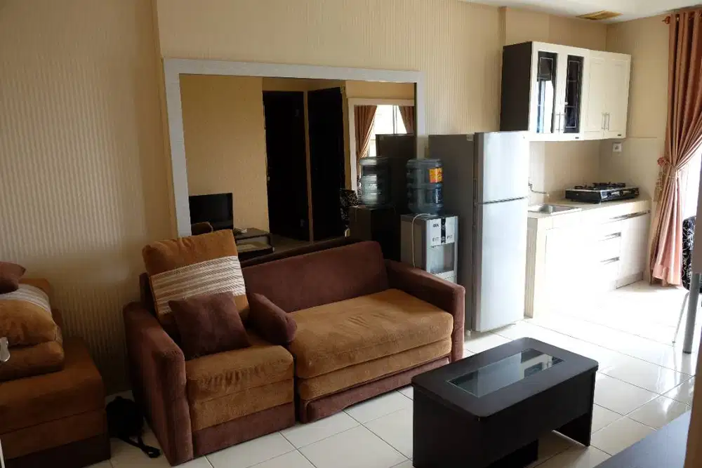 DISEWAKAN APARTEMEN MEDITERANIA GARDEN RESIDENCE 2 2BR FULLY FURNISHED
