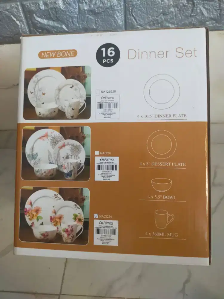 Set lengkap Alat Makan