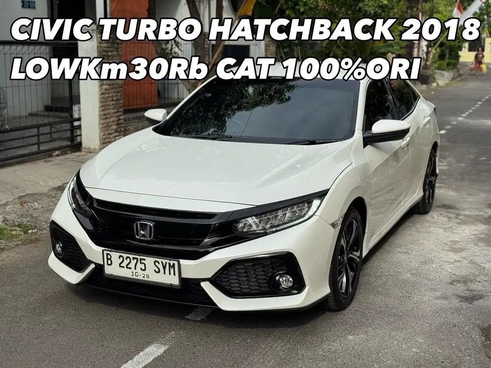 CIVIC HB TURBO 2018 km30rb LIKE NEW