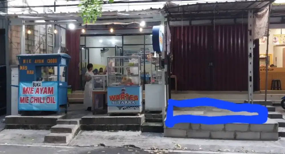Sewa Area U/Gerobak - Etalase JUALAN