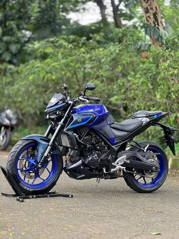 YAMAHA NEW MT25 2023 BIRU KM RENDAH PAJAK PANJANG NO MINUS