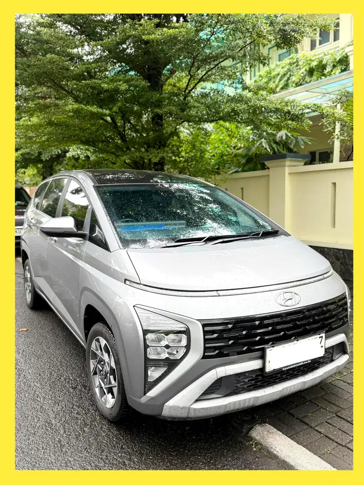Hyundai Stargazer Prime Silver 2023 Low Kilometer