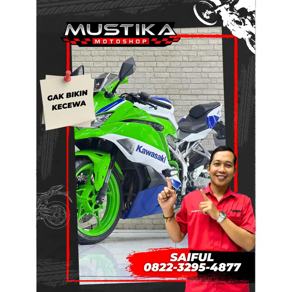 Odo 6rb Istimewa!!Kawasaki ZX25RR Anniversary 2024 Mlus-Mustika Saiful