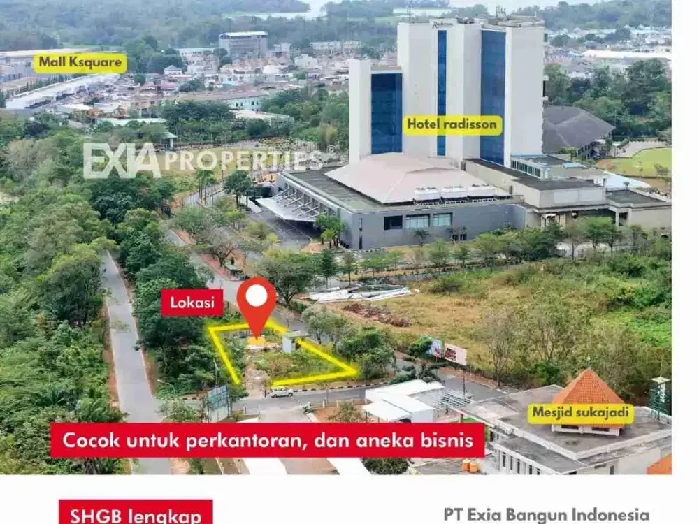 dijual cepat lahan komersill/jasa pusat kota 600m2 Sukajadi Batam