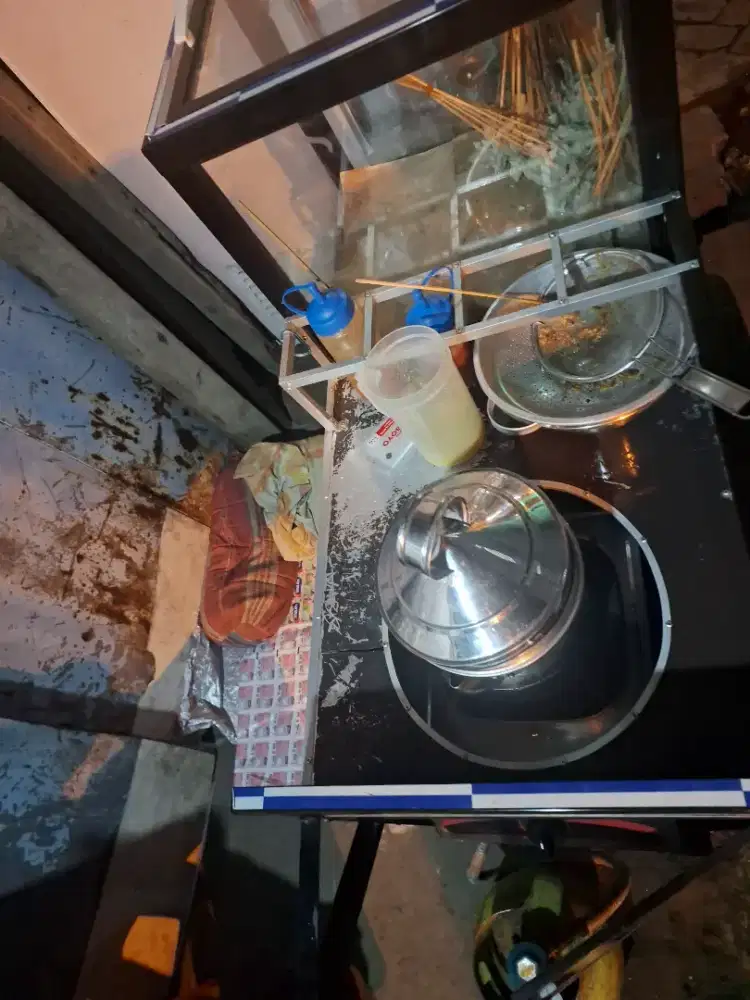 gerobak sempol lengkap