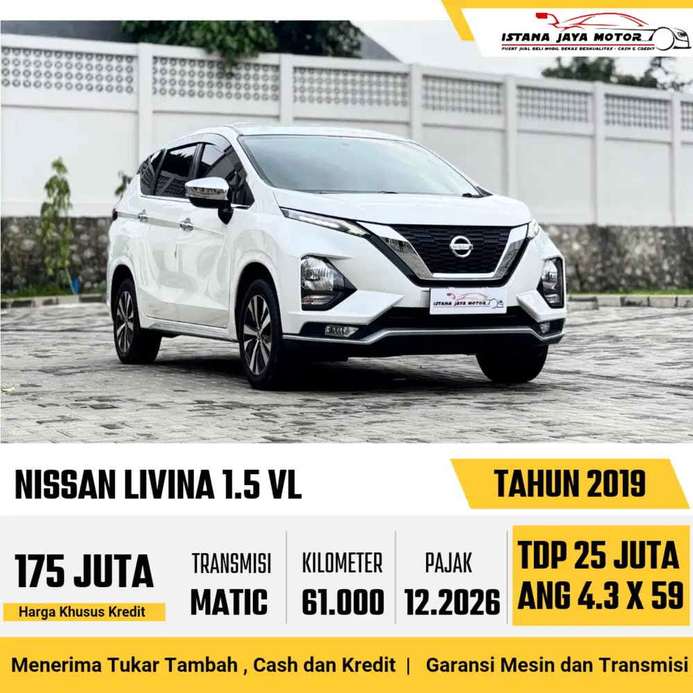 NISSAN LIVINA 1.5 VL 2019