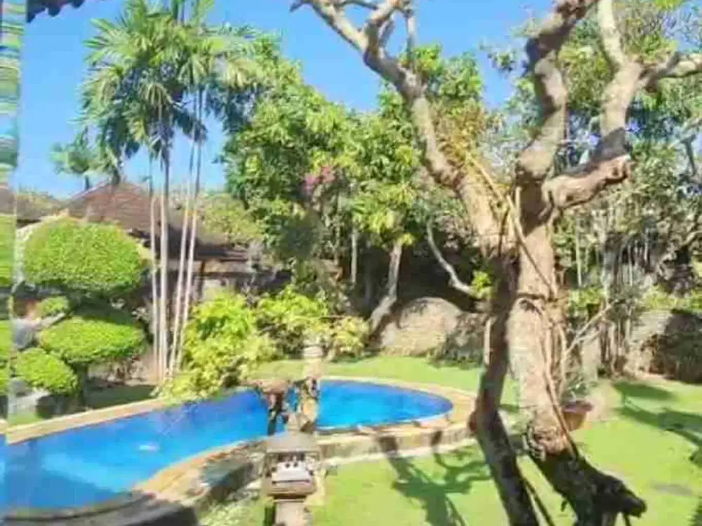 villa luas jalan duyung sanur bali