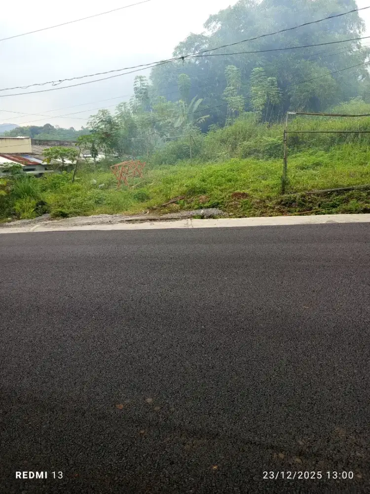 Jual murah tanah tepi jalan raya 300m an & 500m an hanya 2,2jt/m²