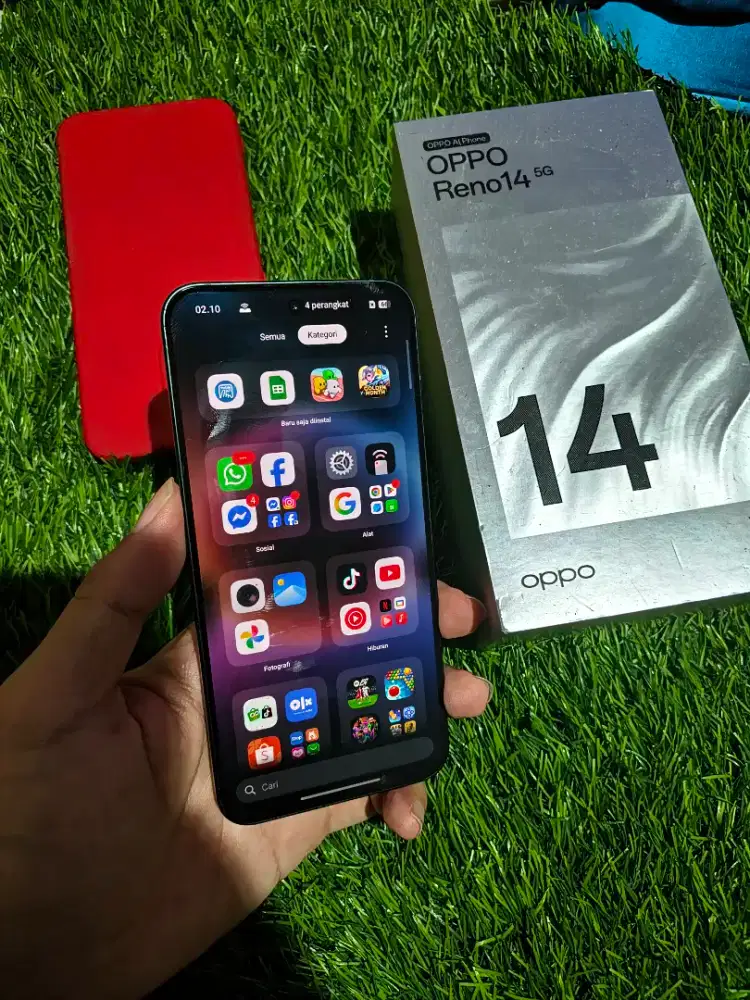 OPPO RENO 14 5G 8/256 RESMI MULUSSS