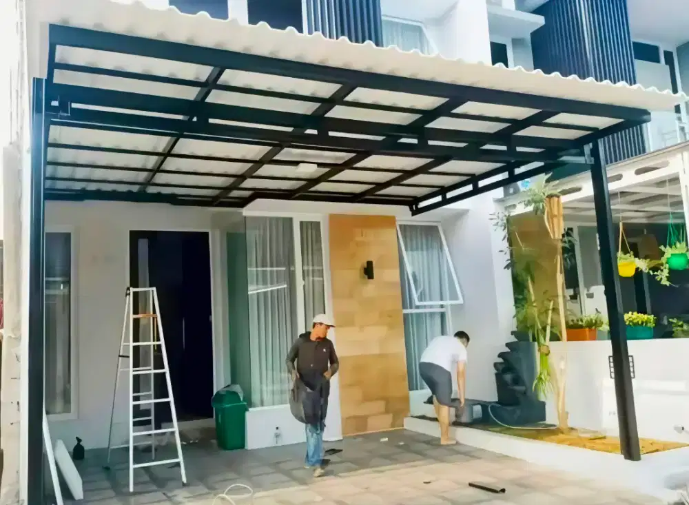 Kanopi baja ringan atap alderon