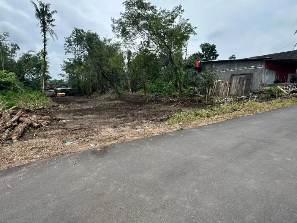 Tanah Area Selomartani  5 Menit Exit Tol Purwomartani Kalasan