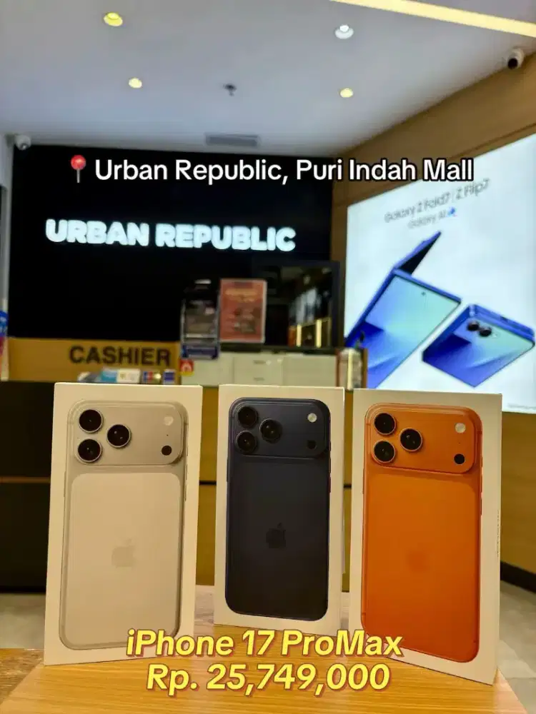 Iphone 17 promax ready all warna