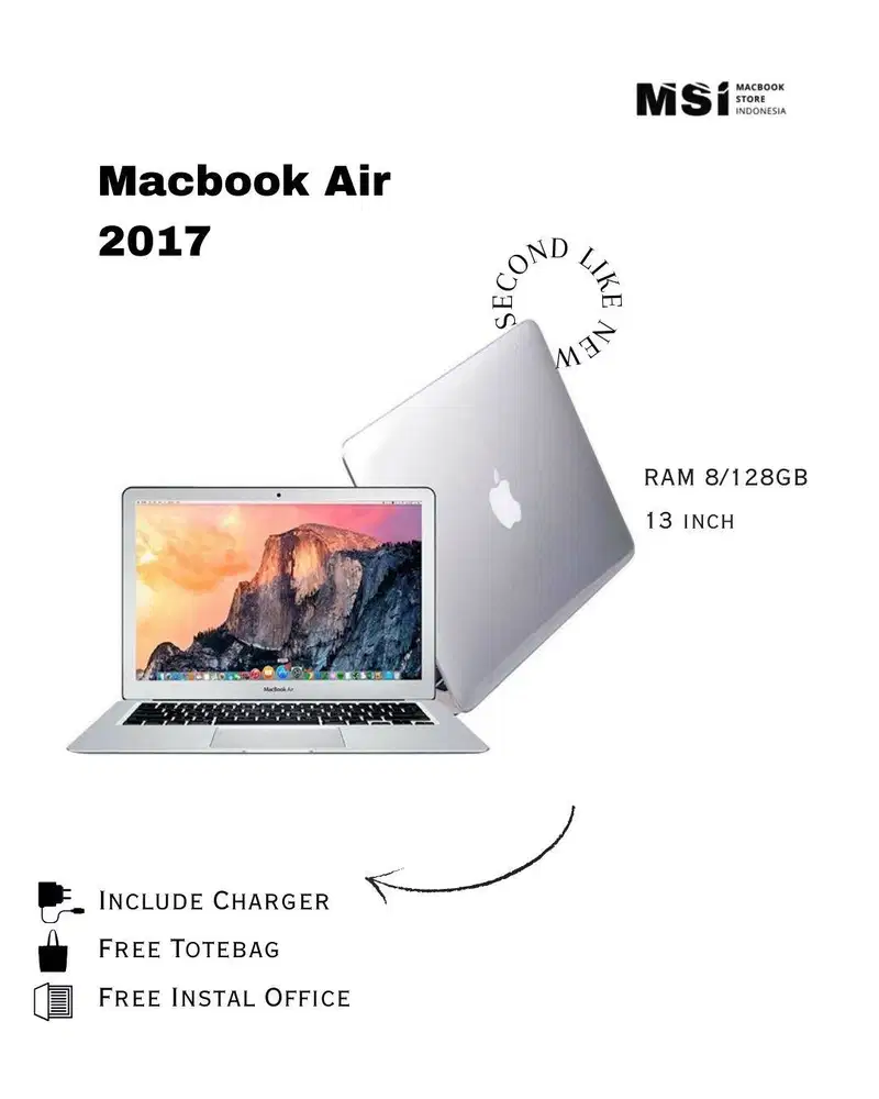MacBook Air 2017 | 8/128GB – Second Like New