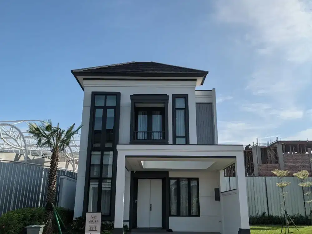 Hunian Klasik Modern Matera 2 Lantai Lebar 9 Muat 2 Carport di Tengah Tengah Kota Mandiri Gading Serpong