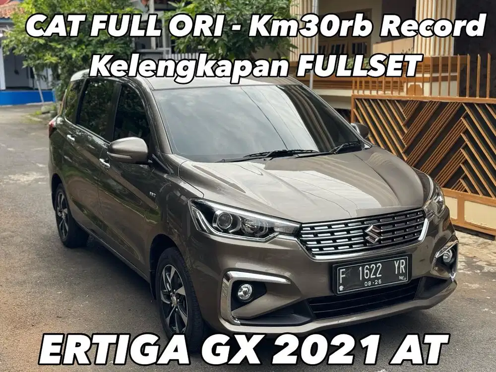 ERTIGA GX 2021 AT KM30rb CAT FULL ORI