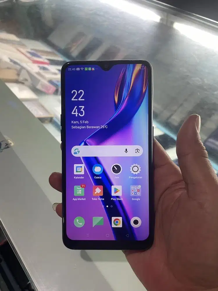Oppo A12 4/64GB Second Ex Resmi Original Normal Pemakaian Minat WA