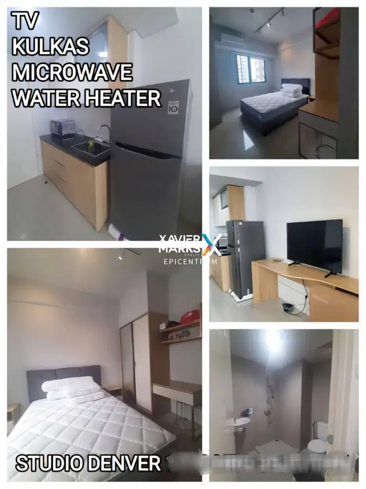 Dijual Apartement Denver Ciputra Studio termurah