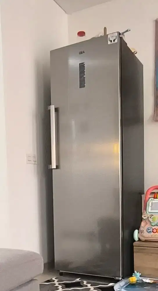 Kulkas freezer GEA GF-307 no frost inverter bekas Mulus harga murah