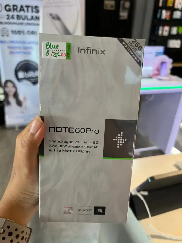 Promo INFINIX NOTE 60 PRO 8/256 GB BEW SEGEL