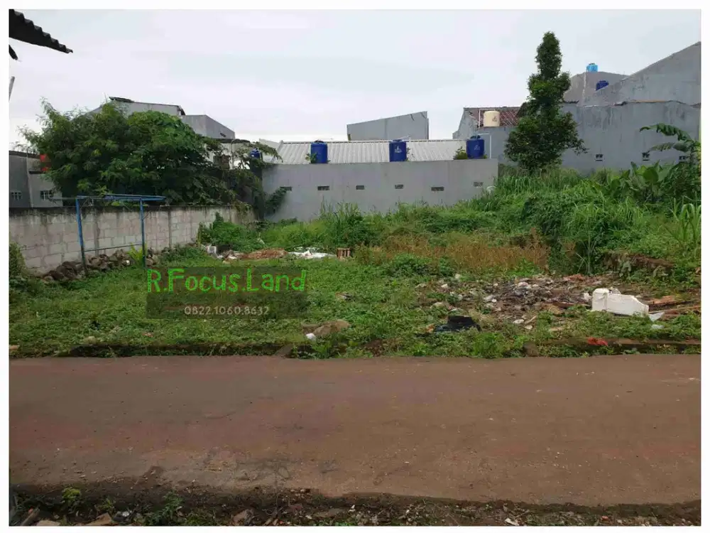 Tanah KAVLING 200m dekat Graha Raya Bintaro