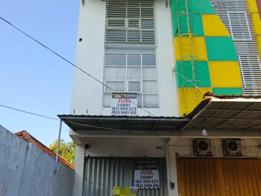 Disewakan Ruko Raya Karang Menjangan, Dekat Dharmahusada. Siap pakai