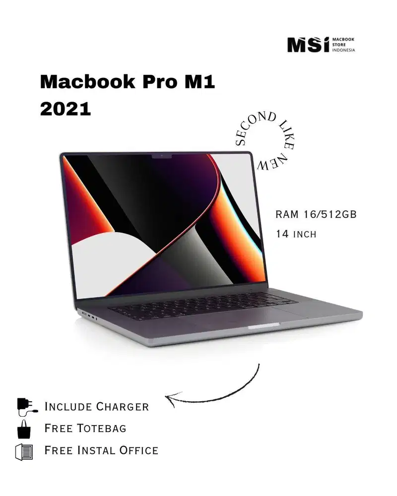 MacBook Pro 2021 M1 – Second Like New