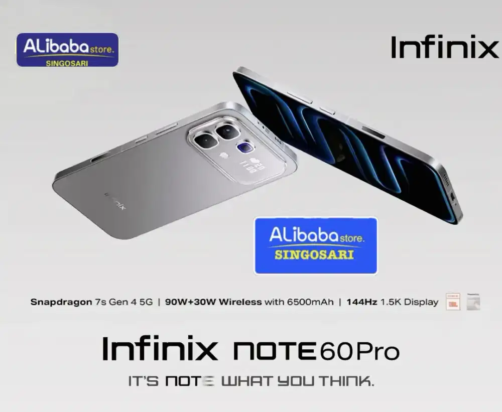 Infinix Note 60 Pro 5G 8+8/256GB - Spek Gahar, Gaya Gak Main-Main!