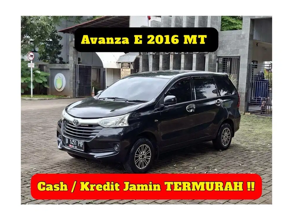 Avanza E 2016 MT termurah !!