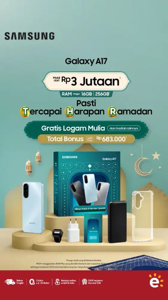 SAMSUNG GALAXY A17 - RAMADHAN EDITION