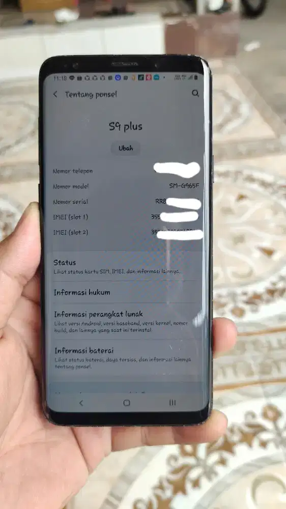 Samsung s9plus ex sein